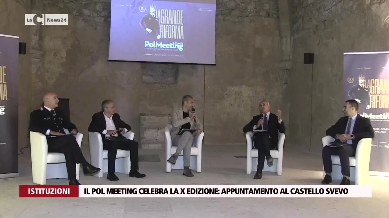 Il Pol Meeting celebra la x edizione: appuntamento al castello Svevo