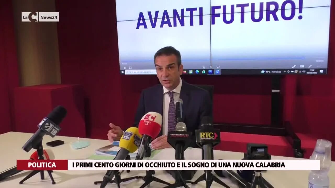 I primi cento giorni di Occhiuto e il sogno di una nuova Calabria
