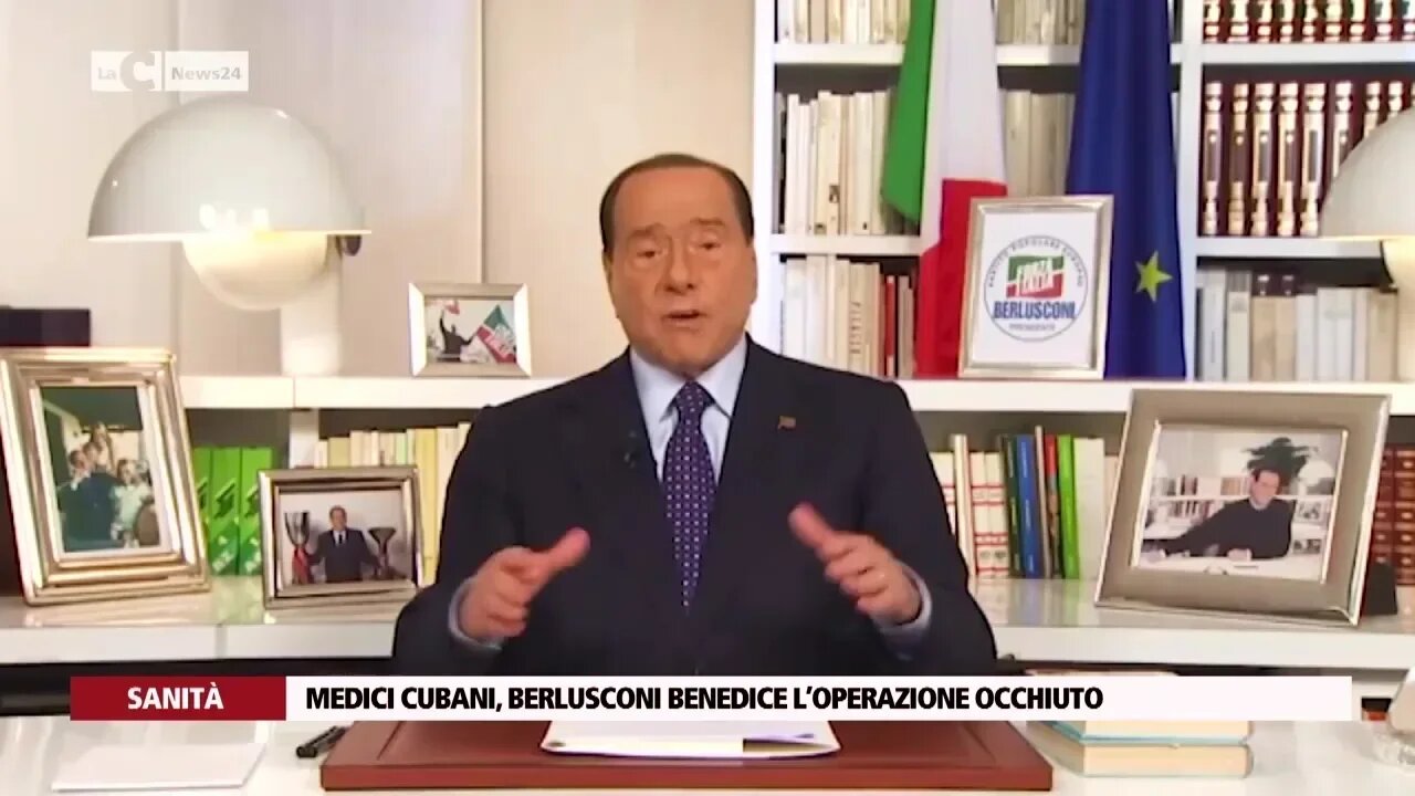 Medici cubani, Berlusconi benedice l’operazione Occhiuto