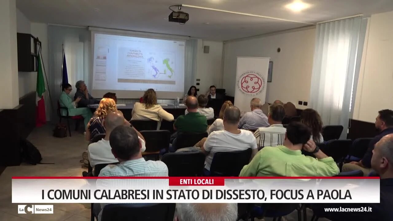 Crisi finanziaria nei Comuni e gli effetti sulle comunità: esperti e amministratori a confronto a Paola