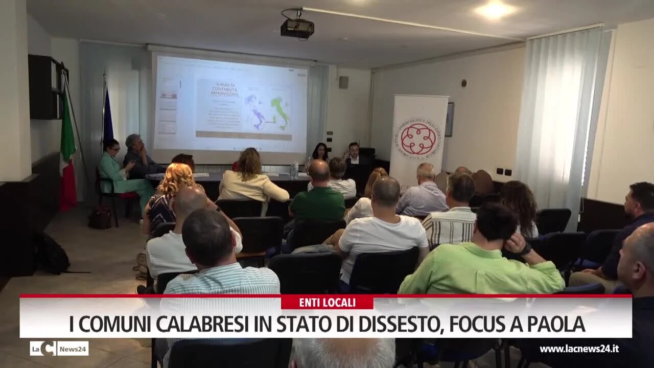 I Comuni calabresi in stato di dissesto, focus a Paola