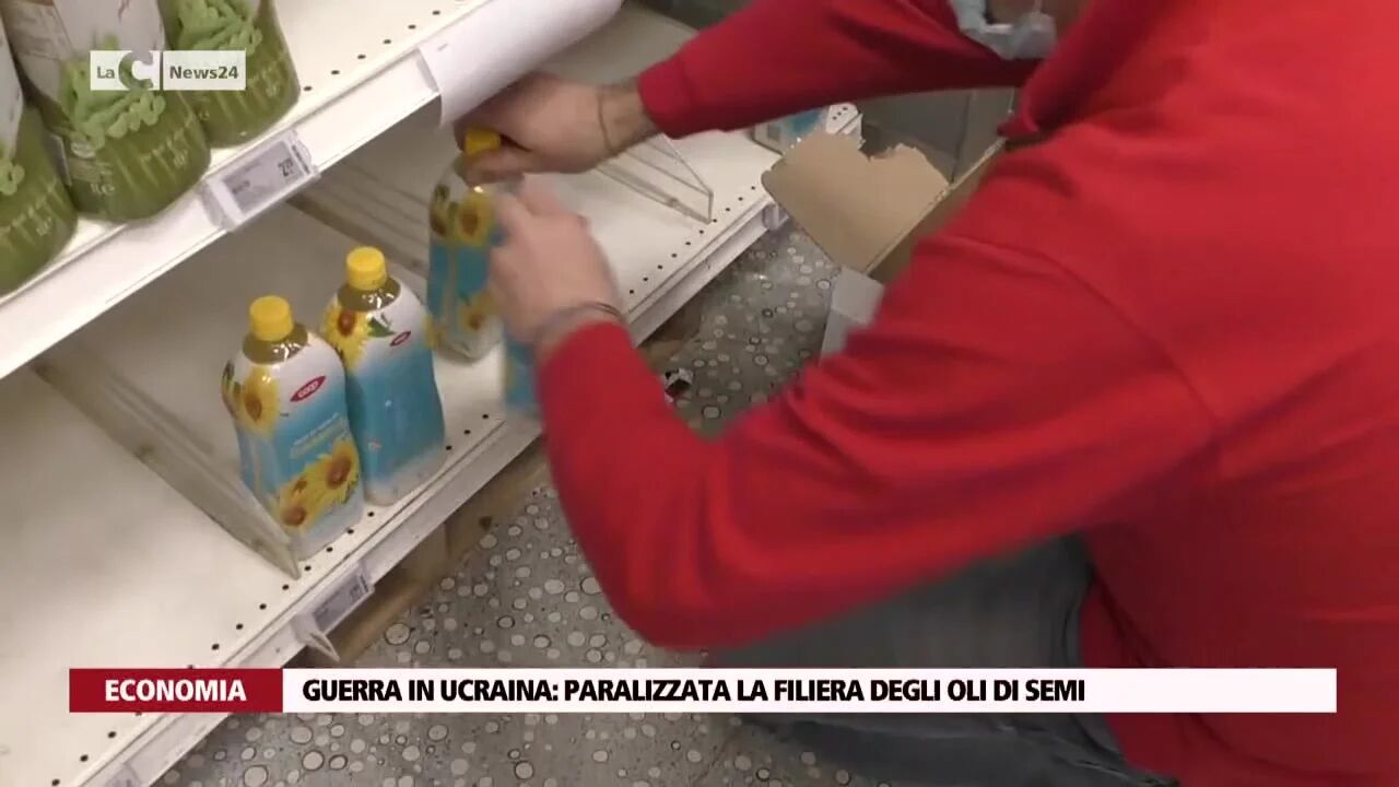 Guerra in Ucraina: paralizzata la filiera degli oli di semi