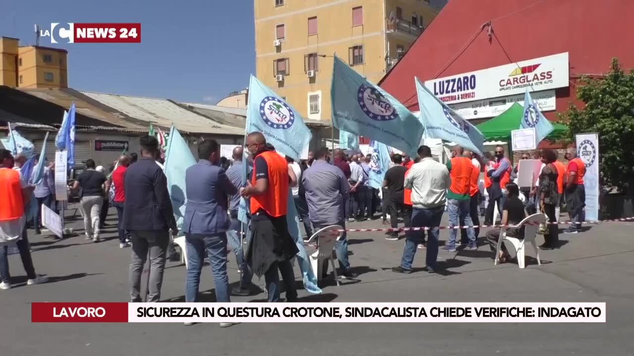 Sicurezza in questura Crotone, sindacalista chiede verifiche: Indagato