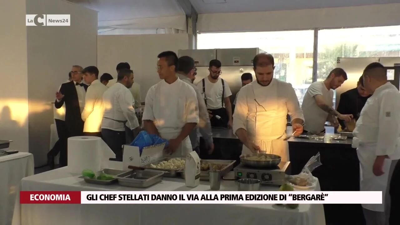 Gli chef stellati danno il via alla prima edizione di “Bergarè”
