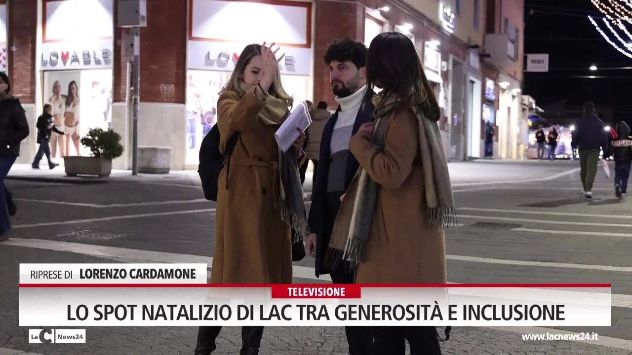 Lo spot natalizio di LaC tra generosità e inclusione