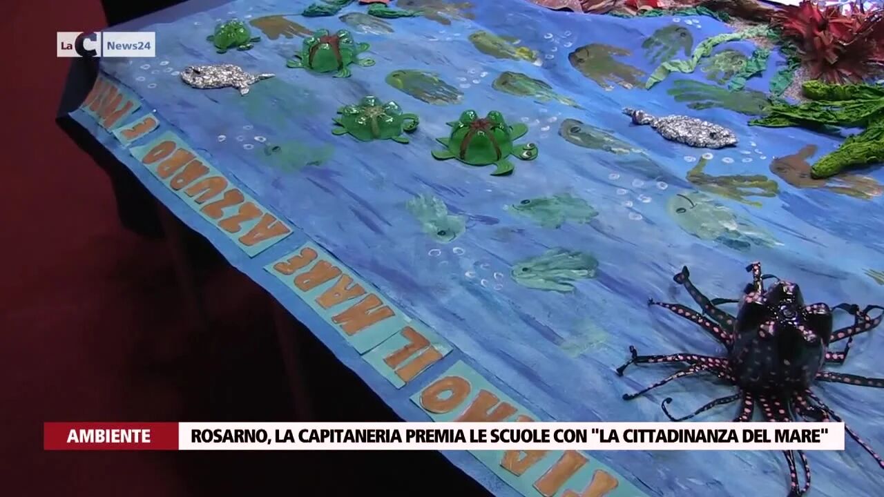 Rosarno, la Capitaneria di porto premia le scuole con "La cittadinanza del Mare"