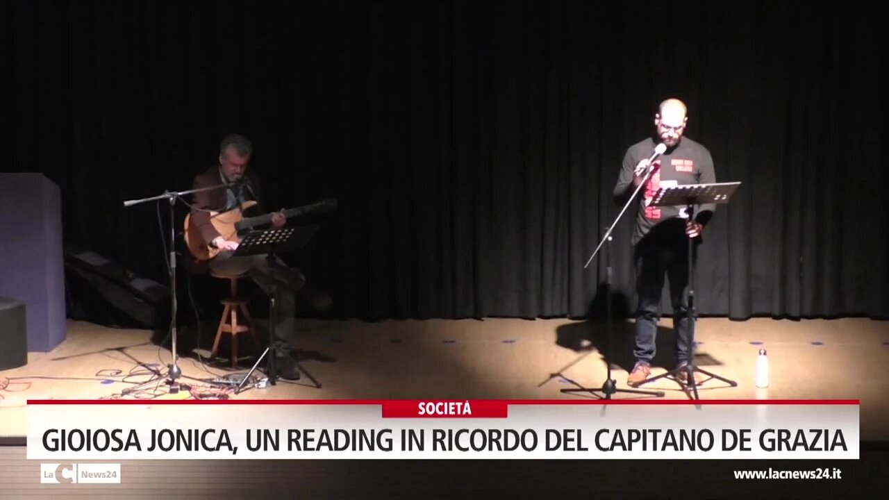 Gioiosa Jonica, un reading in ricordo del capitano De Grazia