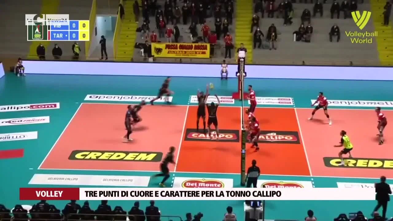 Tre punti di cuore e carattere per la Tonno Callipo
