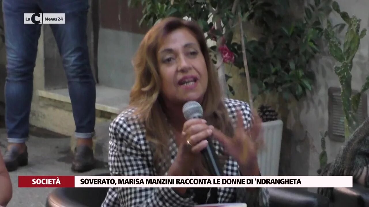 Soverato, Marisa Manzini racconta le donne di 'ndrangheta