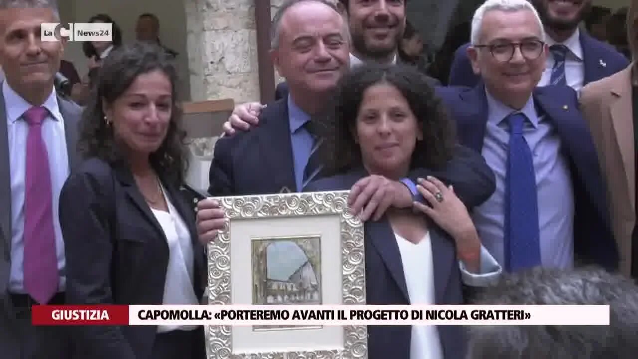 Capomolla: «Porteremo avanti il progetto di Nicola Gratteri»