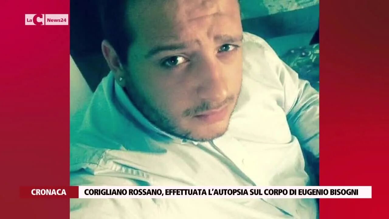 Corigliano Rossano, effettuata l’autopsia sul corpo di Eugenio Bisogni