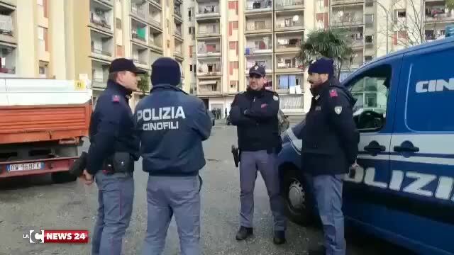 Blitz nel quartiere Ciampa di cavallo a Lamezia
