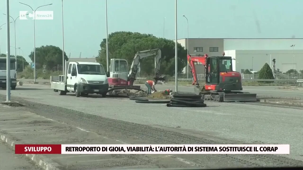 Retroporto di Gioia, viabilità: l’Autorità di sistema sostituisce il Corap