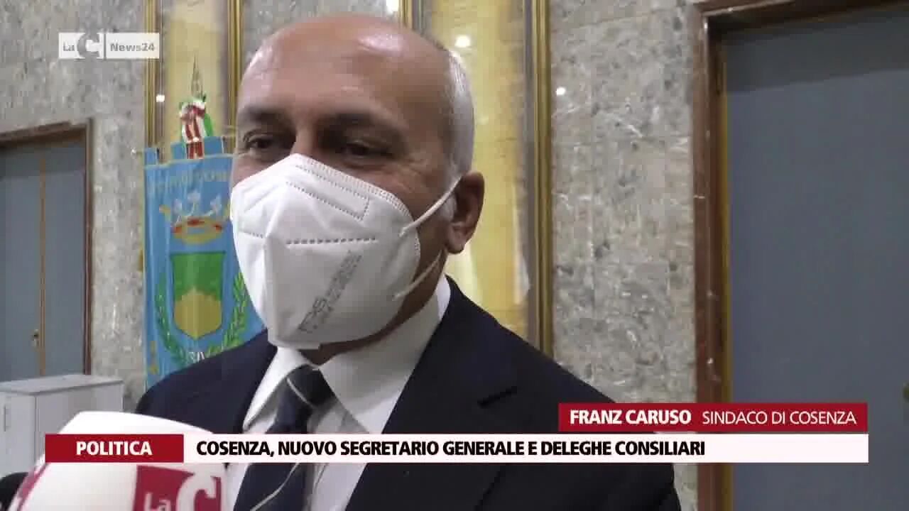 Cosenza, nuovo segretario generale e deleghe consiliari