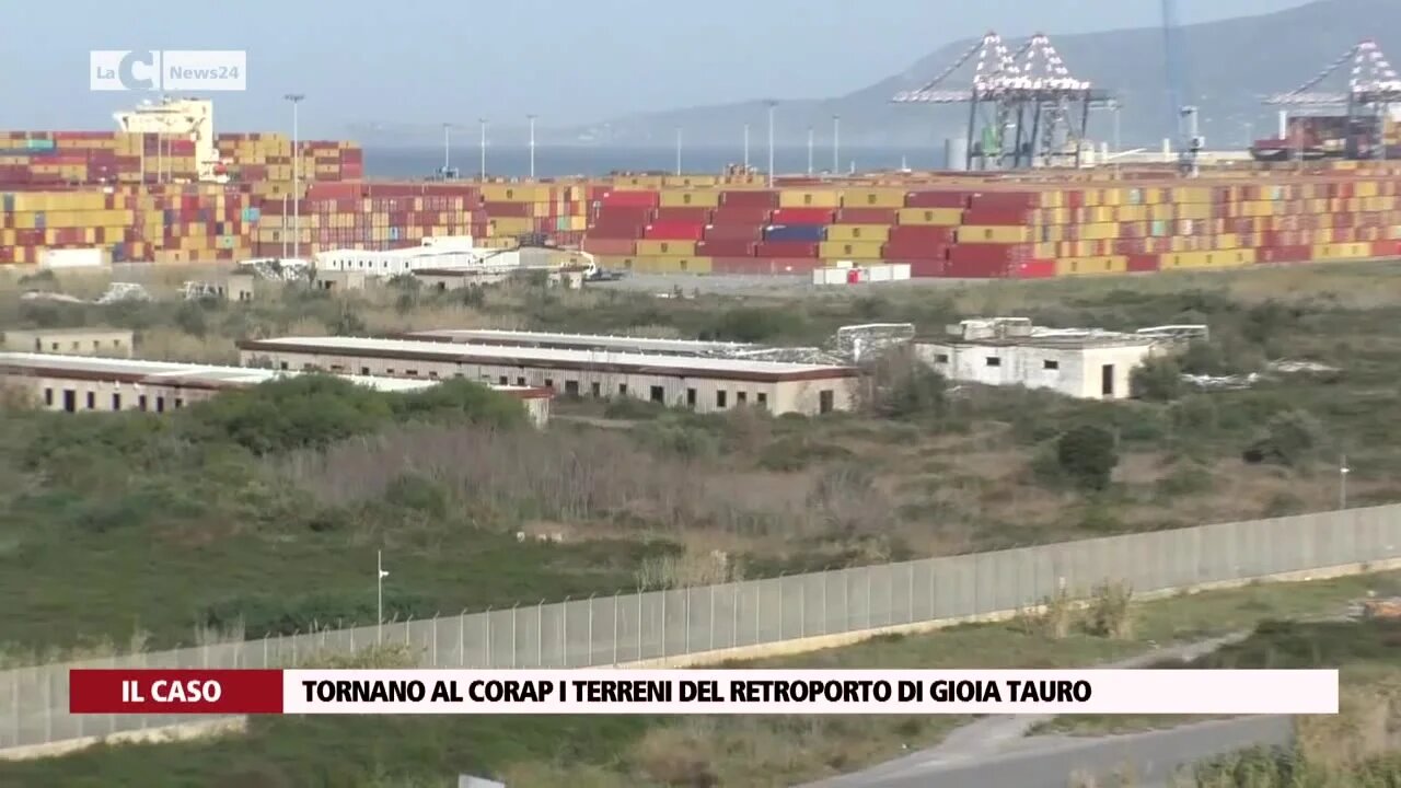 Tornano al Corap i terreni del retroporto di Gioia Tauro