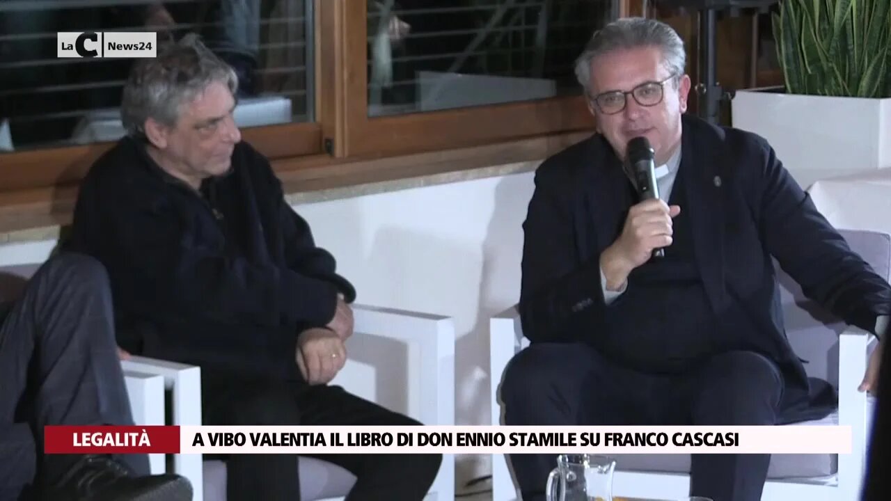 A Vibo Valentia il libro di Don Ennio Stamile su Franco Cascasi