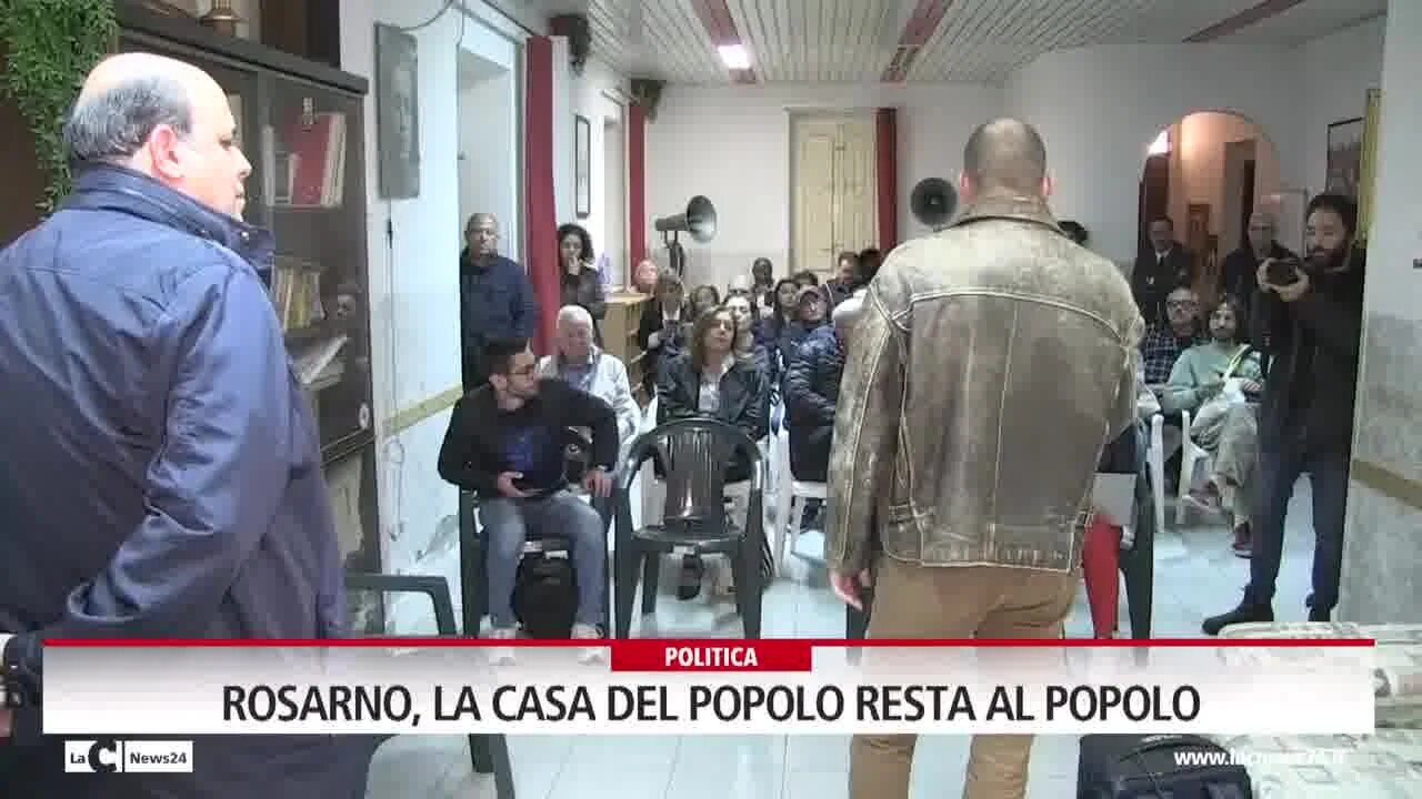 Rosarno, la Casa del Popolo resta al popolo