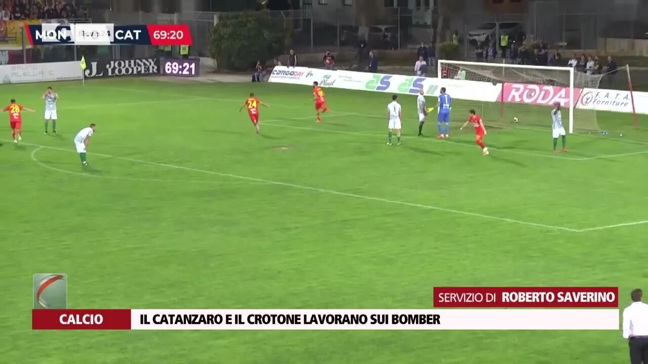 Il Catanzaro e il Crotone lavorano sui bomber