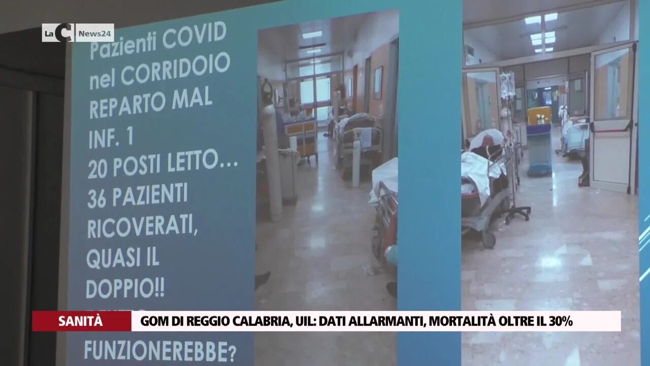 Gom di Reggio Calabria, Uil: dati allarmanti, mortalità oltre il 30%