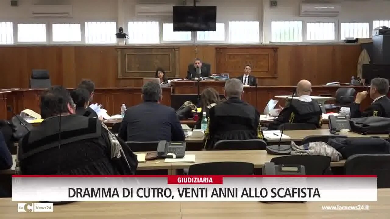 Dramma di Cutro, venti anni allo scafista