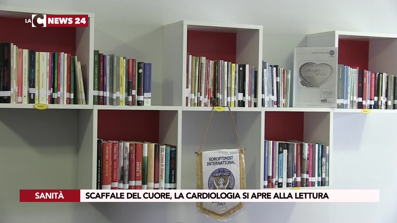 Scaffale del cuore, la cardiologia si apre alla lettura