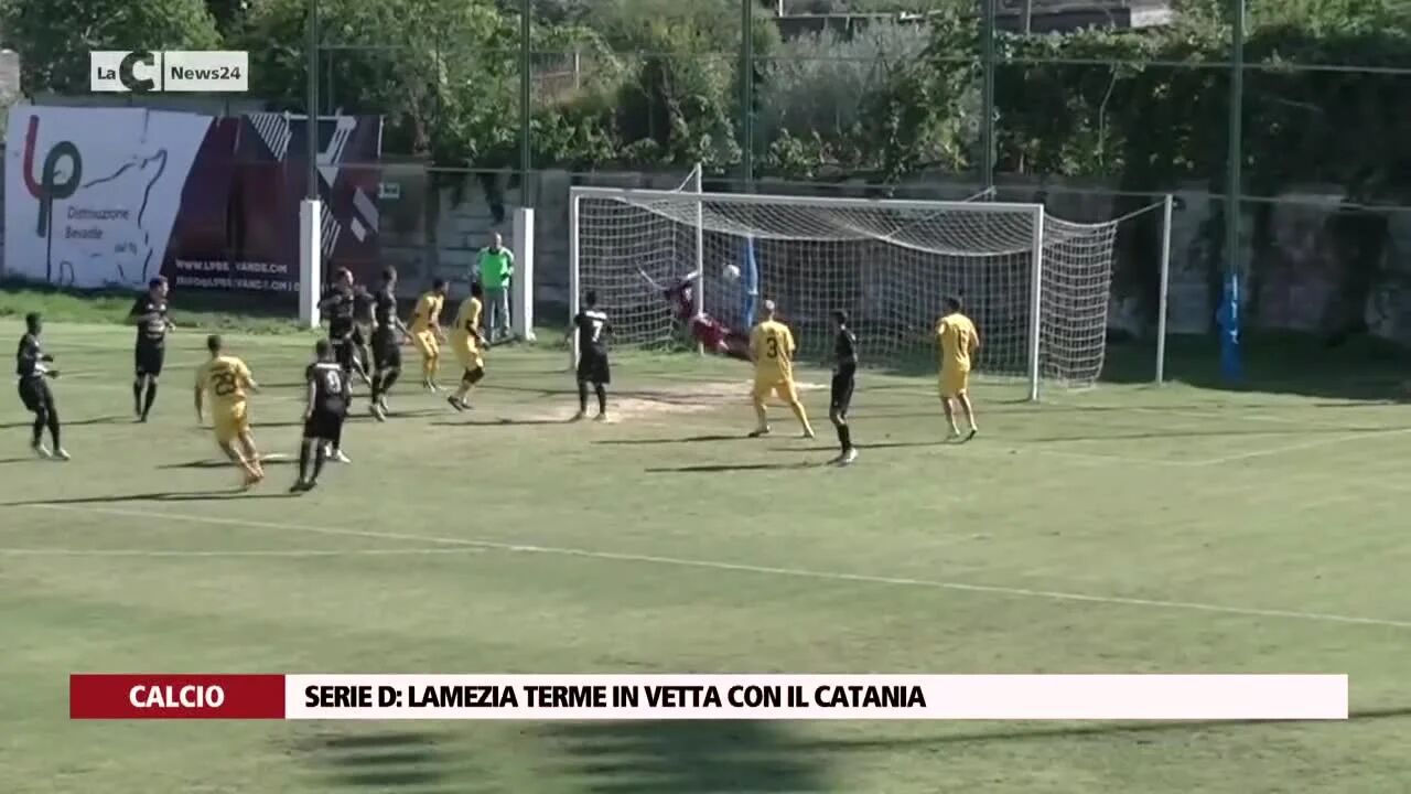 Serie D: Lamezia Terme in vetta con il Catania