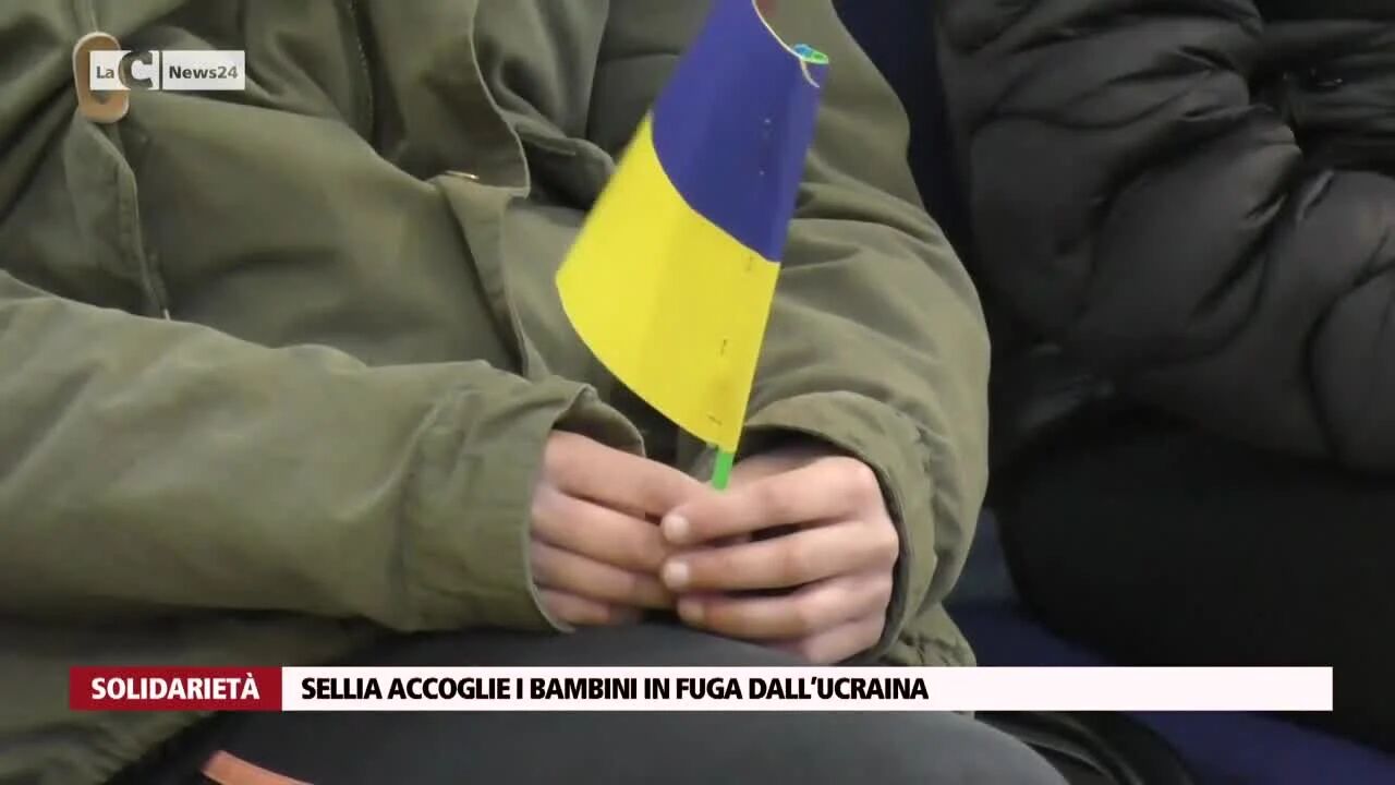 Sellia accoglie i bambini in fuga dall’Ucraina