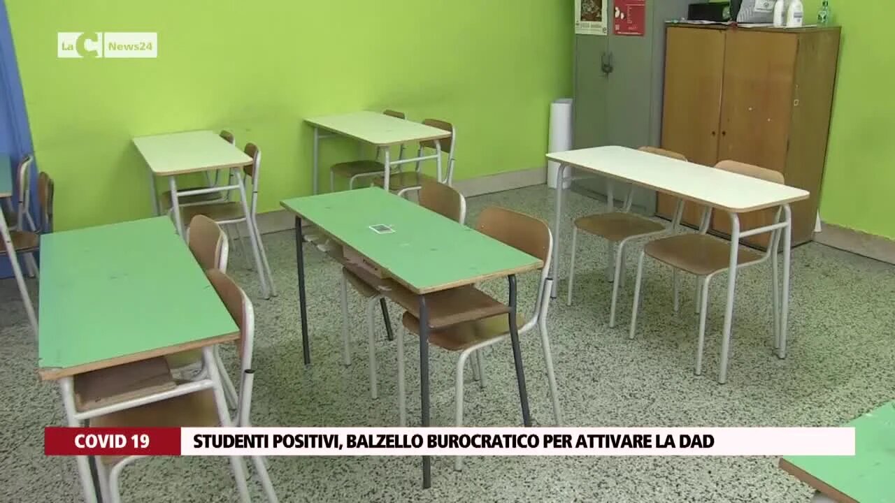 Studenti positivi, balzello burocratico per attivare la dad