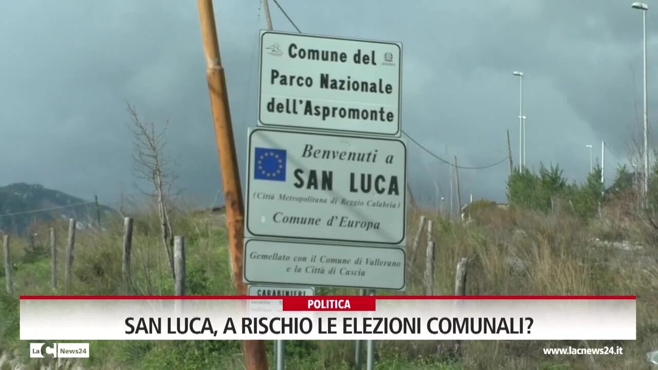 San Luca, a rischio le elezioni comunali?