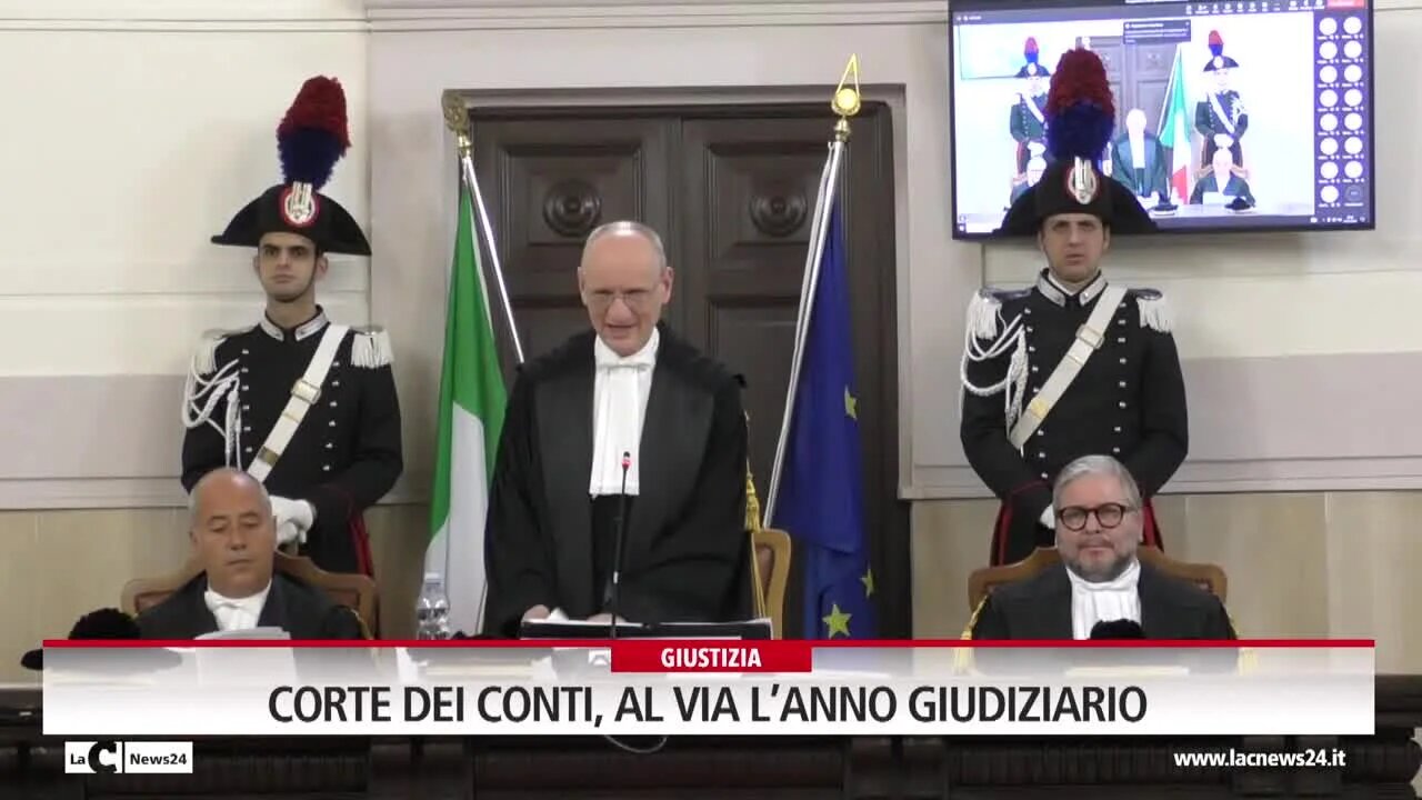 Corte dei conti, al via l’anno giudiziario