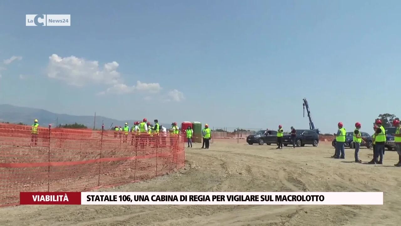 Statale 106, una cabina di regia per vigilare sul macrolotto