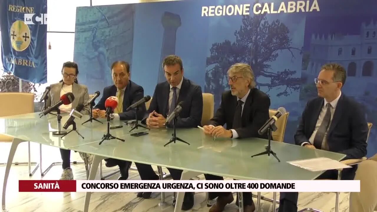 Medici cercasi, oltre 400 rispondono al bando in Calabria. Occhiuto: «Per la prima volta più candidati che posti»