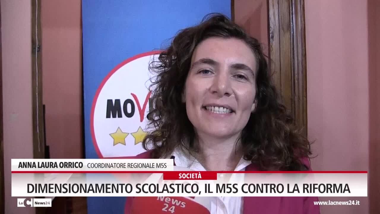 Dimensionamento scolastico, il M5s contro la riforma