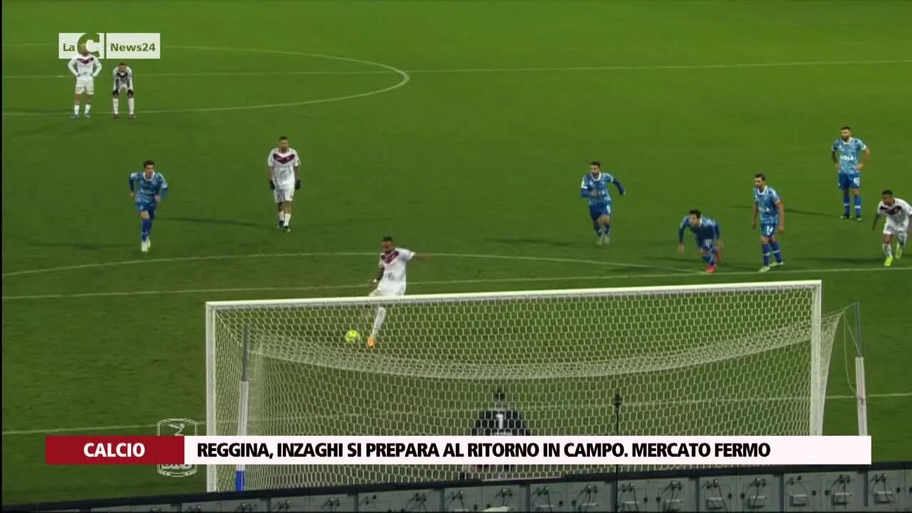 Reggina, Inzaghi si prepara al ritorno in campo. Mercato fermo