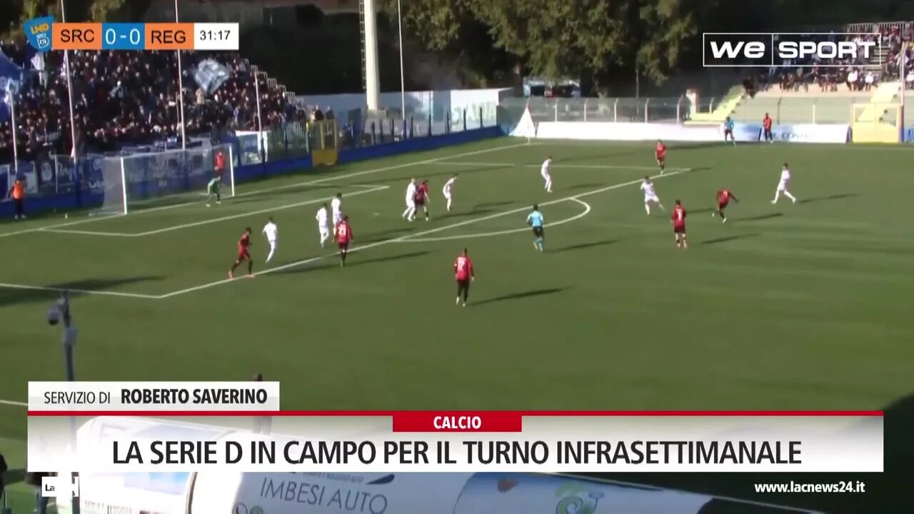 La Serie D in campo per il turno infrasettimanale