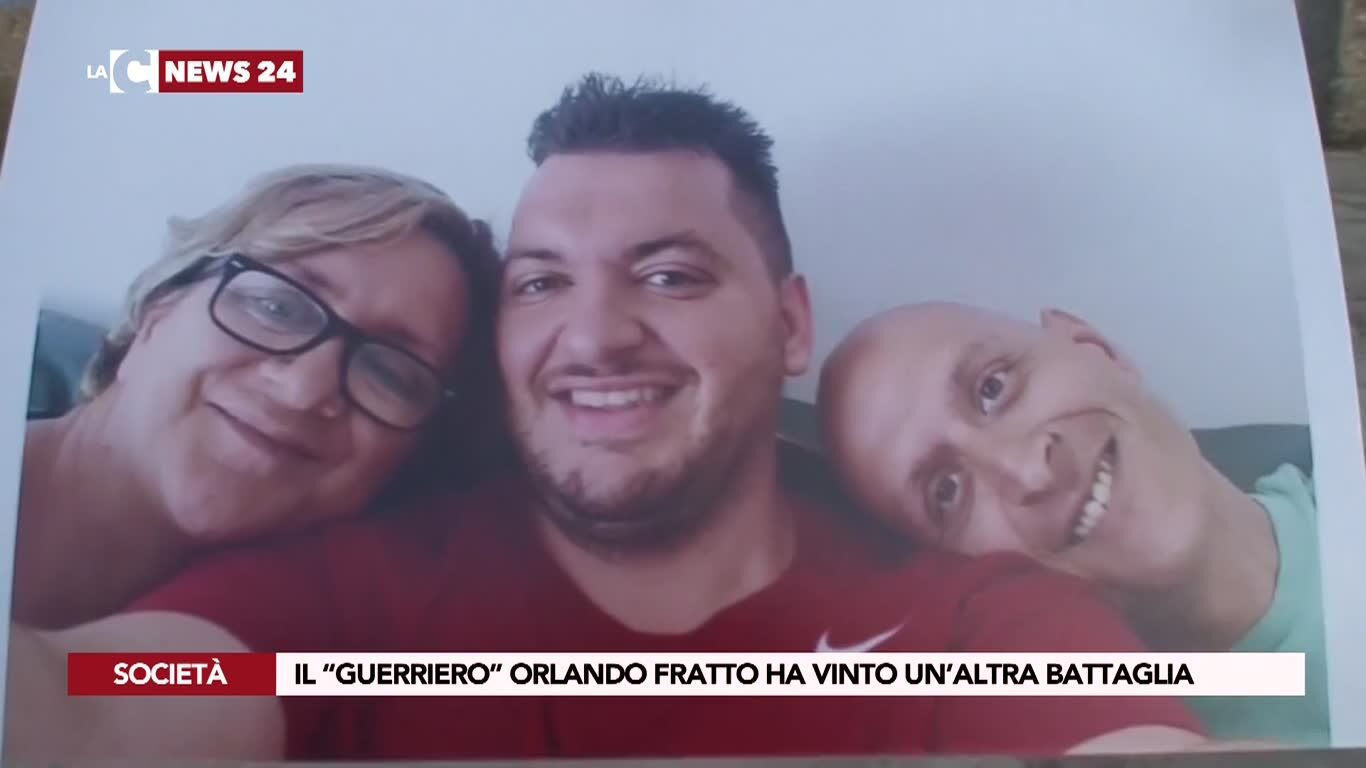 Il “guerriero” Orlando Fratto ha vinto un’altra battaglia