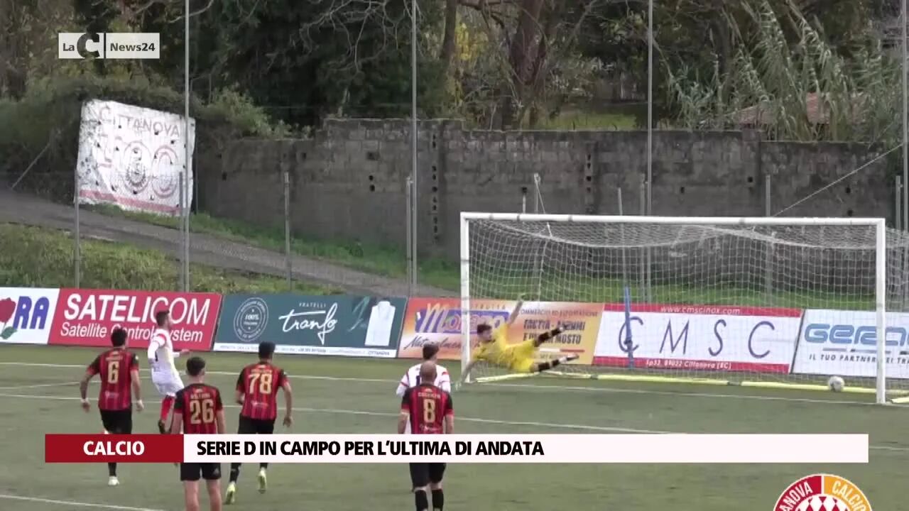 Serie D in campo per l’ultima di andata