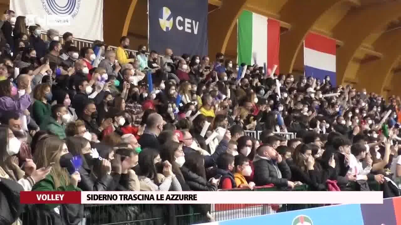 Pallavolo, Siderno trascina le azzurre agli Europei
