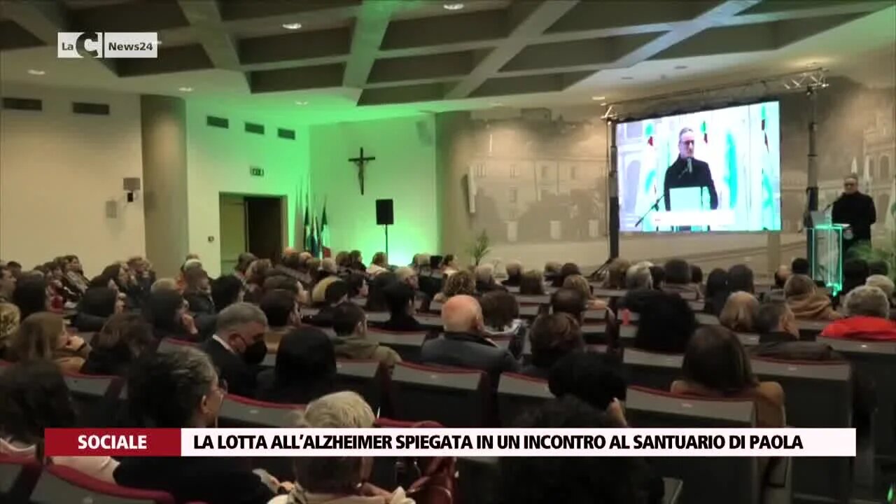 Alimentazione, prevenzione e ricerca: al santuario di Paola focus sul morbo di Alzheimer