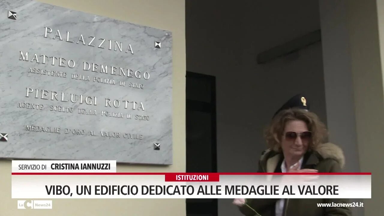 Vibo, un edificio dedicato alle medaglie al valore