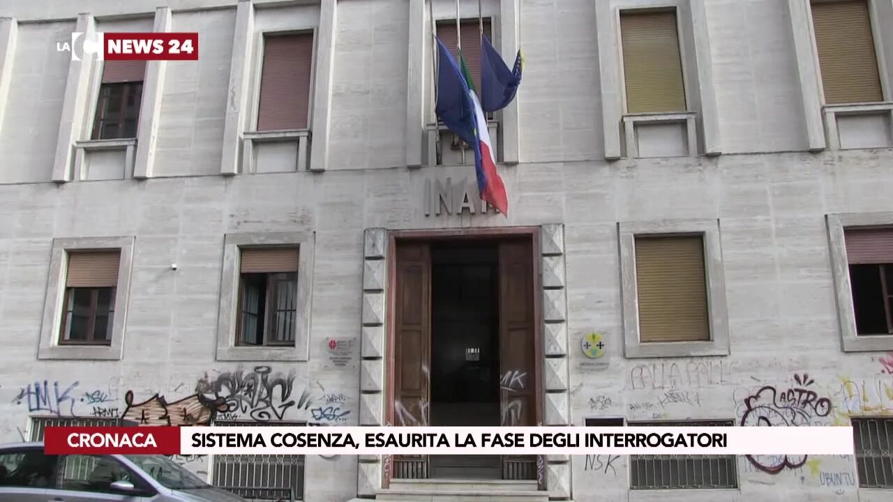 Sistema Cosenza, esaurita la fase degli interrogatori