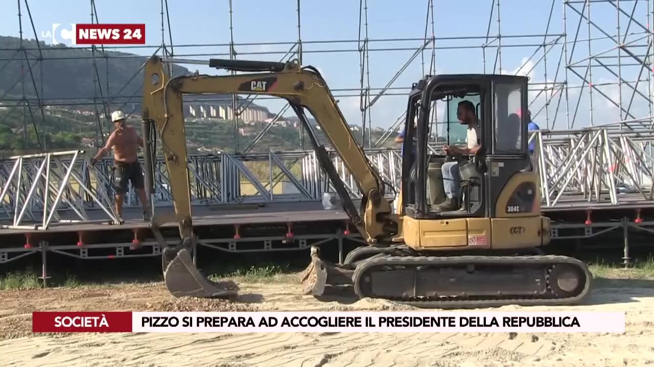 Pizzo si prepara ad accogliere il presidente della Repubblica