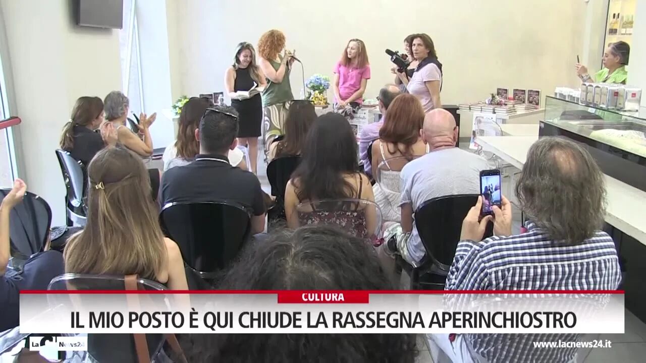 "Il mio posto è qui" chiude la rassegna Aperinchiostro