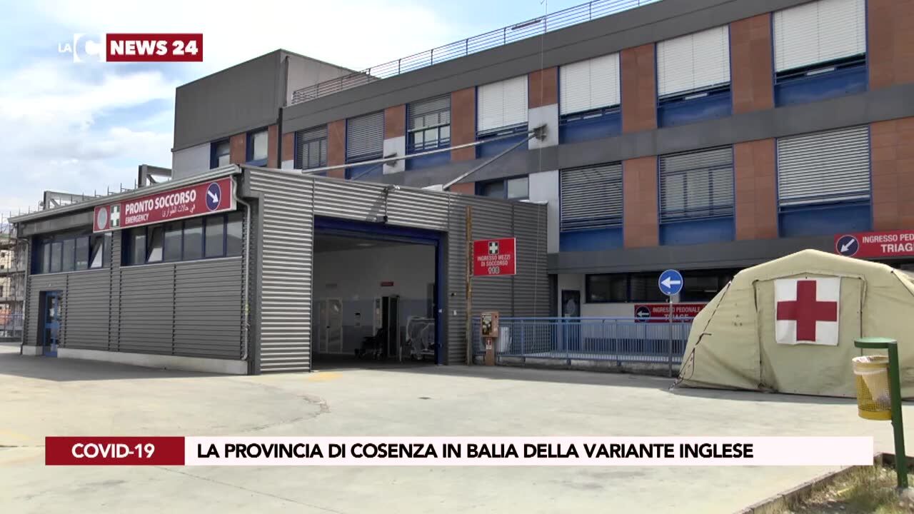 La provincia di Cosenza in balia della variante inglese