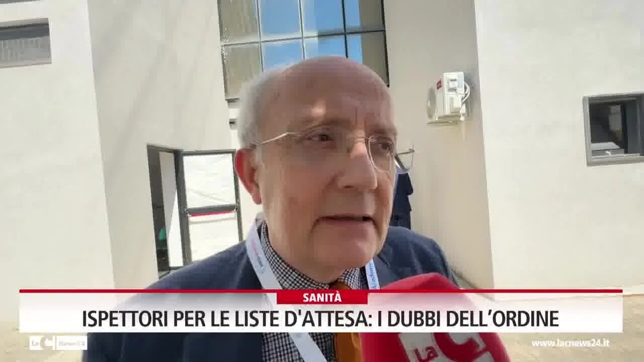 Ispettori per le liste d'attesa i dubbi dell’ordine