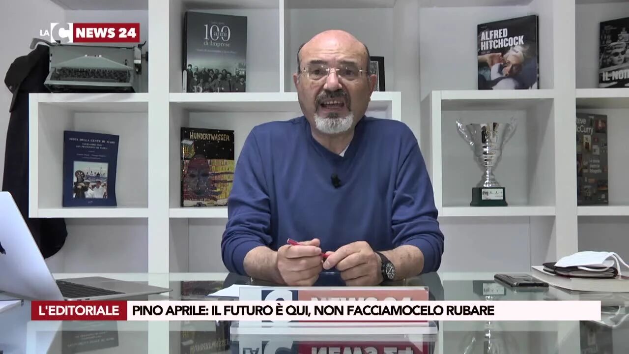 Pino Aprile: «Il futuro è qui, non facciamocelo rubare»