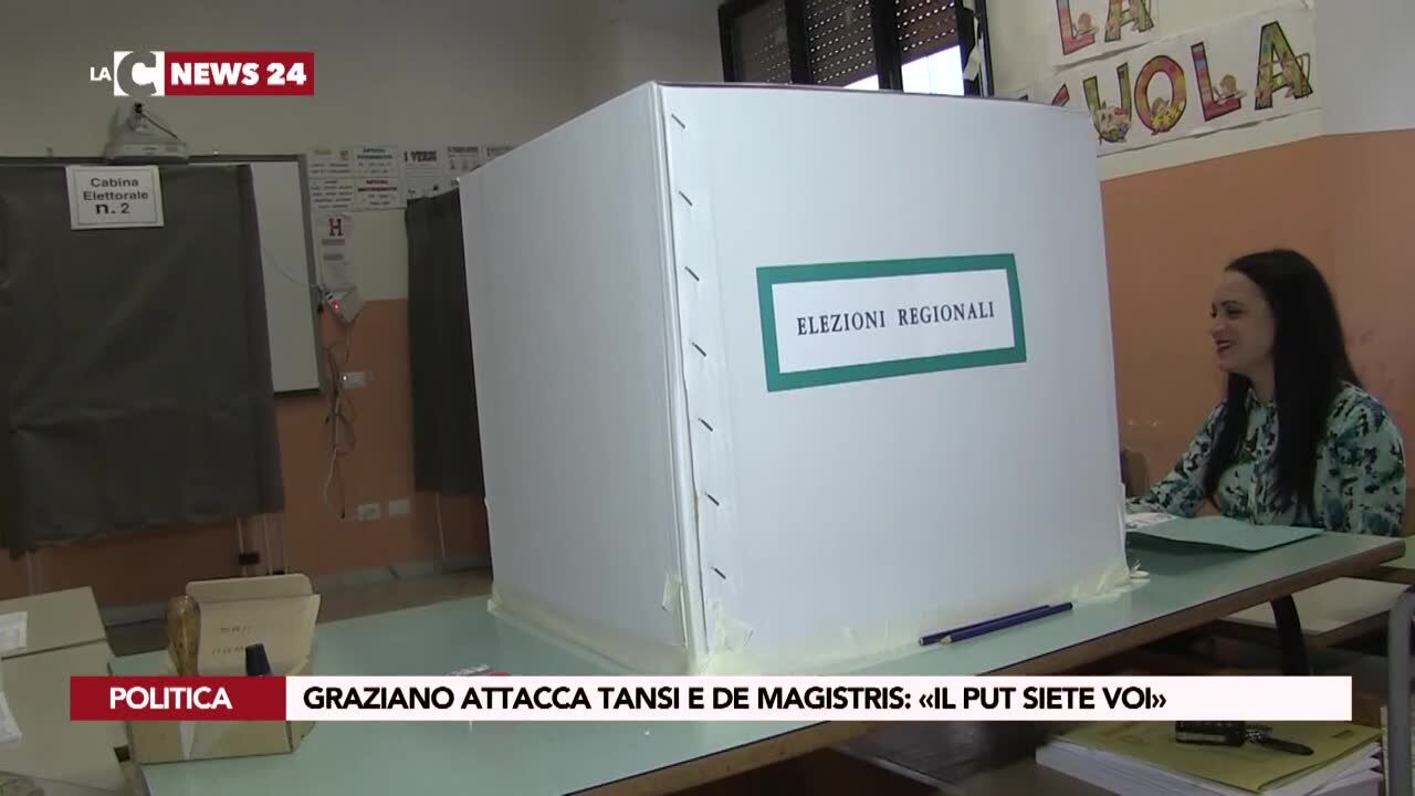 Graziano attacca Tansi e De Magistris: «Il put siete voi»