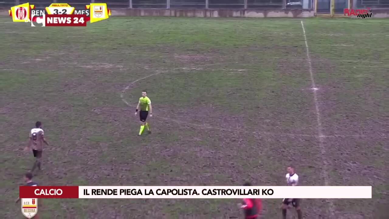 Il Rende piega la capolista. Castrovillari ko