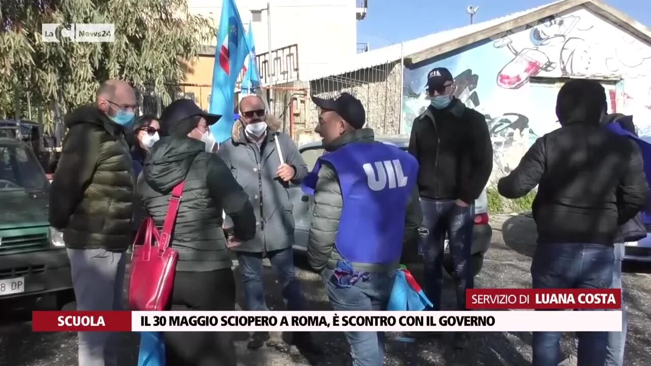 Il 30 maggio sciopero a Roma, è scontro con il Governo