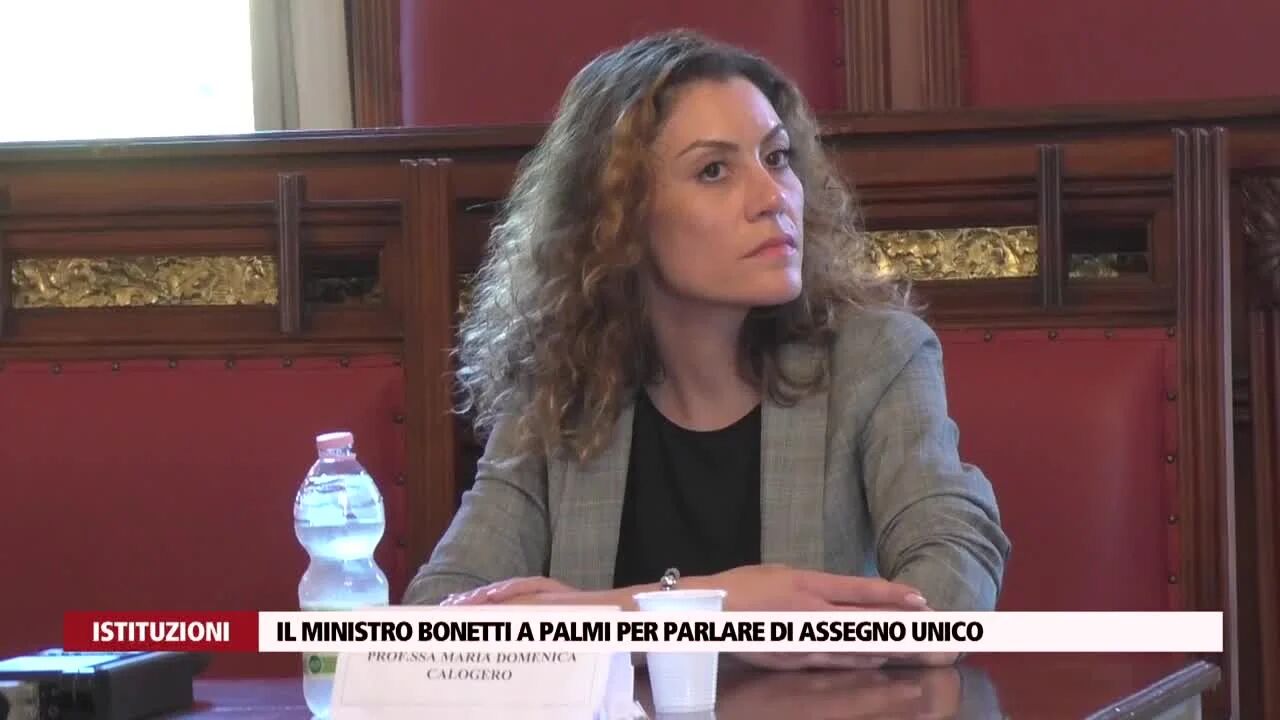 Il ministro Bonetti a Palmi per parlare di assegno unico